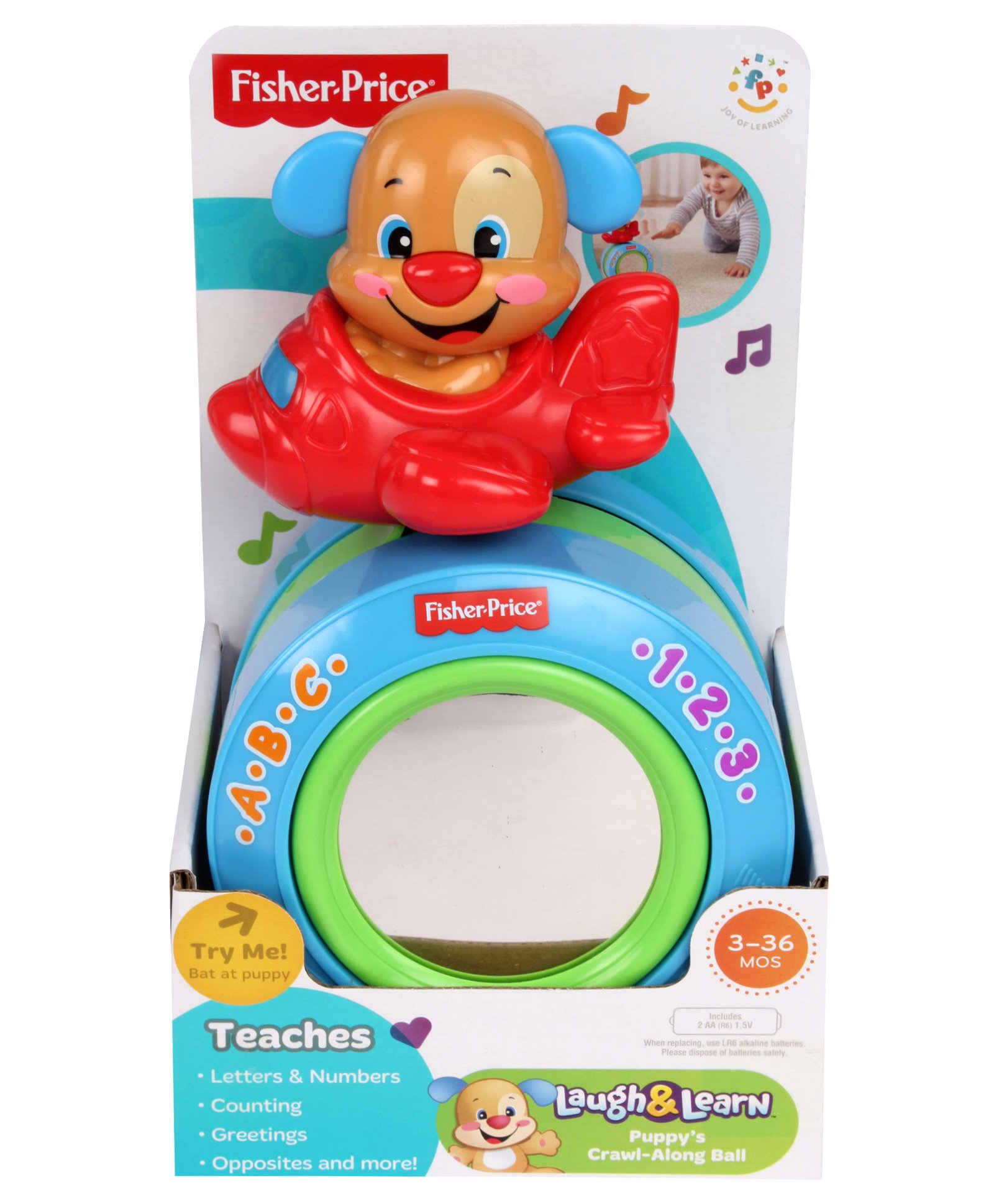 Kids Toys FISHER PRICE PUPPY'S CRAL ALONG BALL