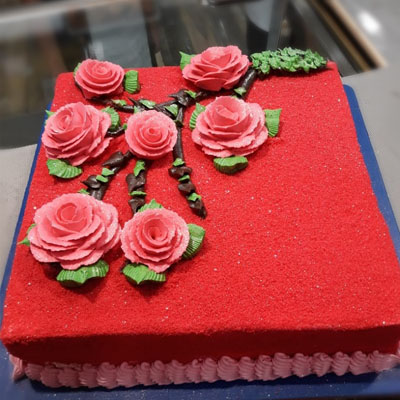 Cakes :: Square Red Velvet Cake
